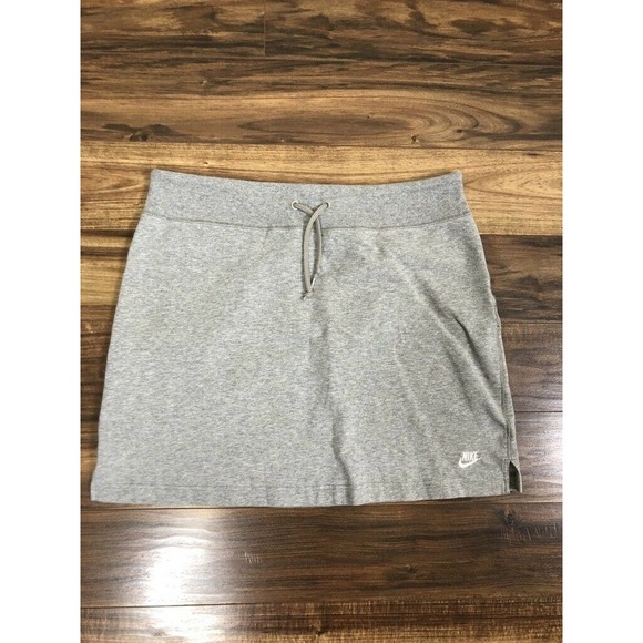 Nike Sportswear Gray Mini Pencil Skirt Large